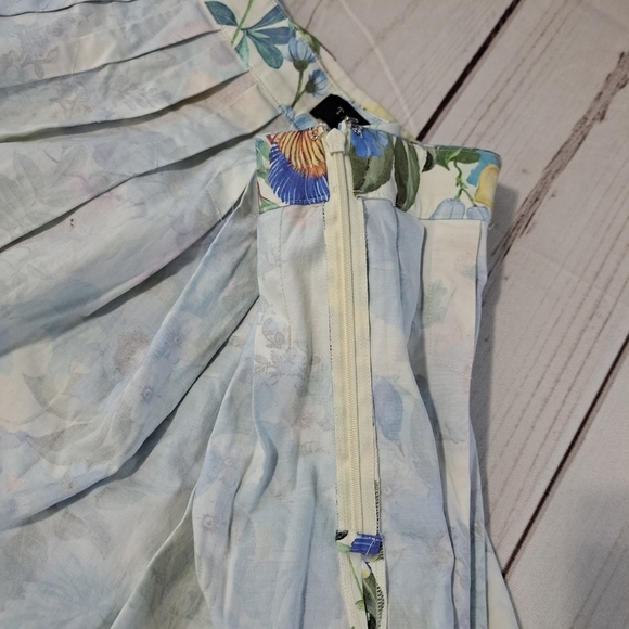 Talbots Petite Floral Pleated Skirt 4P - Picture 9 of 9